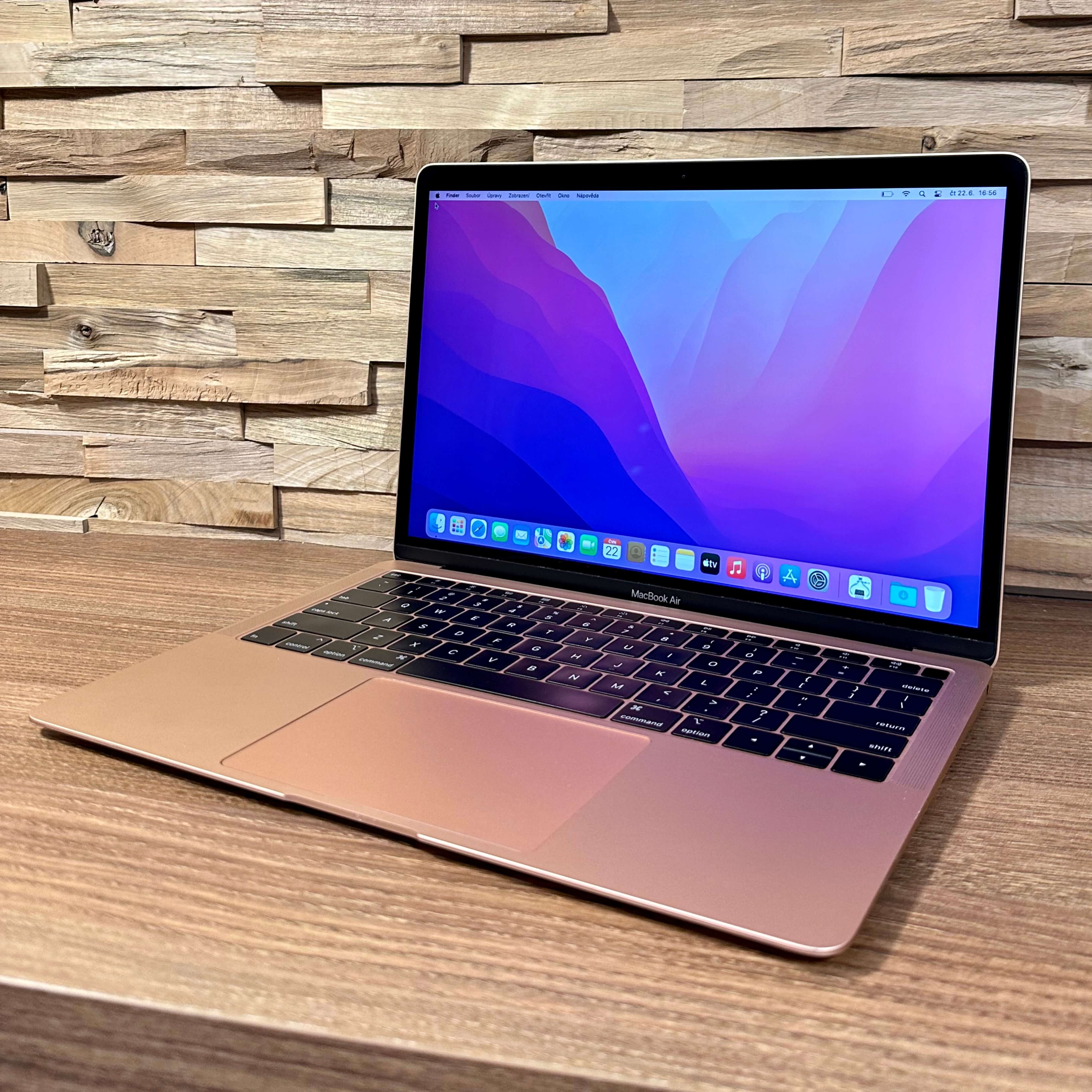MacBook Air 13¨ Retina Gold, rok 2019, i5, 8GB RAM, 128GB SSD