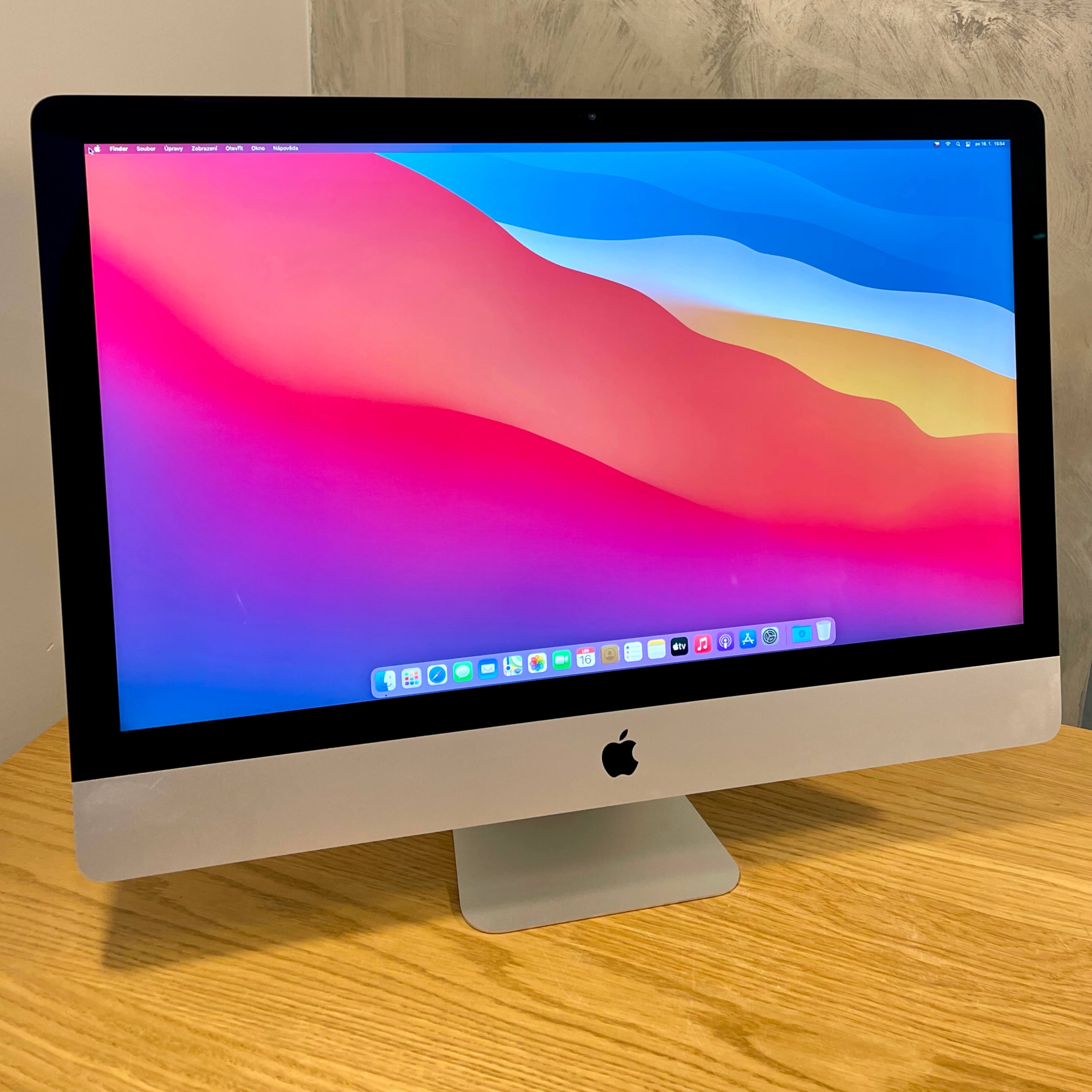 iMac 27'' Retina 5K, rok 2017, i5, 16GB RAM, 500GB SSD + klávesnice