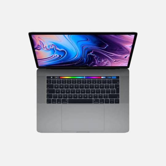 MacBook Pro 15’’ Retina Touch Bar, Space Gray, Radeon Pro Vega 16, i9, rok 2019, 32GB RAM, 2TB SSD